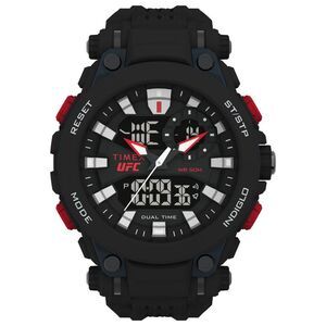 Timex Black Rubber Digital Men's Watch